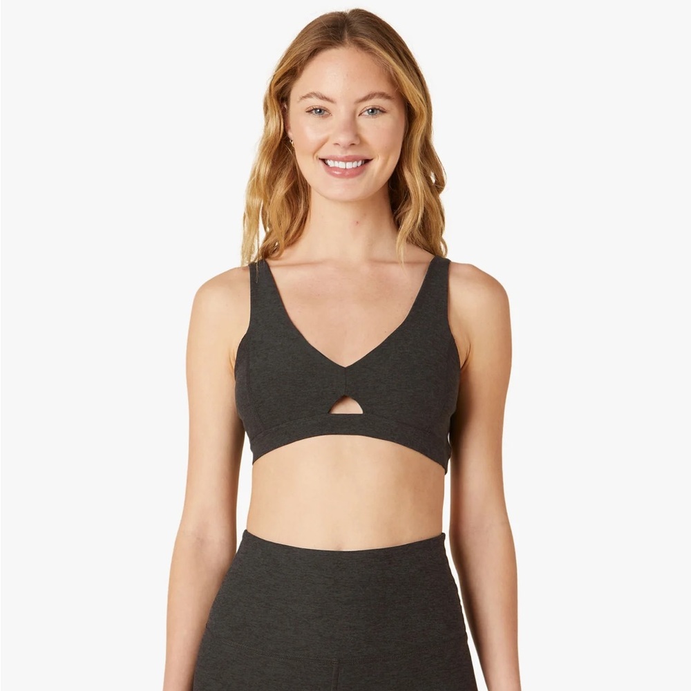 Beyond Yoga Spacedye Cut To Bra Size Small DARKEST NIGHT Color